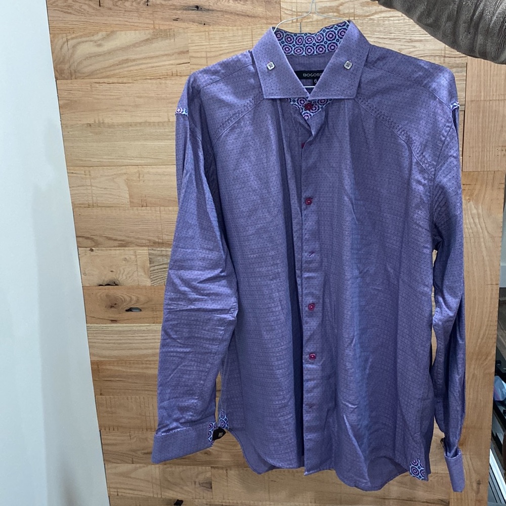 Long sleeve button down dress shirt